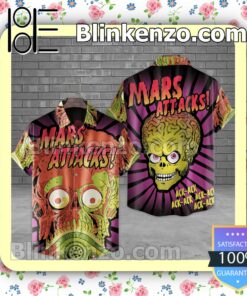 Mars Attacks Halloween Short Sleeve Shirts