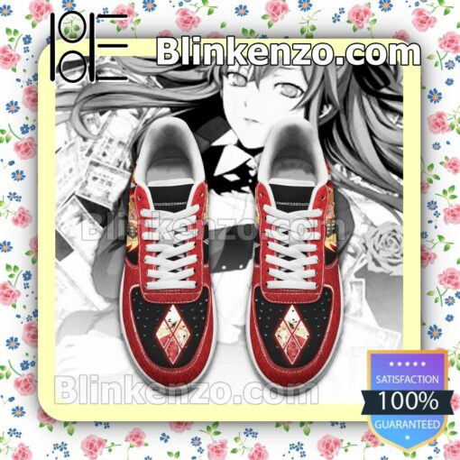 Mary Saotome Kakegurui Anime Nike Air Force Sneakers a