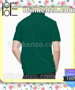 Masters Tournament And Lacoste Green Custom Polo Shirt a