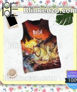 Meat Loaf Bat Out Of Hell III The Monster Is Loose Album Cover Yoga Bras Tank Tops