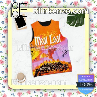 Meat Loaf Bat Out Of Hell Live With The Melbourne Symphony Orchestra Yoga Bras Tank Tops