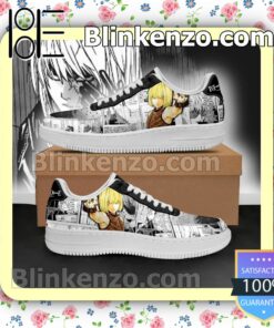 Mello Death Note Anime Nike Air Force Sneakers