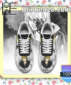 Mello Death Note Anime Nike Air Force Sneakers a