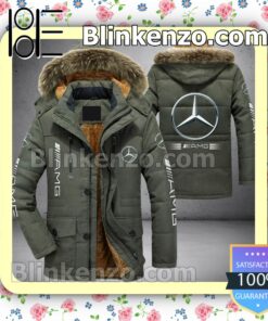 Mercedes Amg Company Men Puffer Jacket b