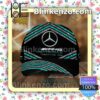 Mercedes Amg Petronas Formula One Team Glitter Stripes Baseball Caps Gift For Boyfriend