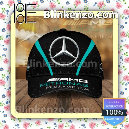 Mercedes Amg Petronas Formula One Team Logo Printed Baseball Caps Gift For Boyfriend