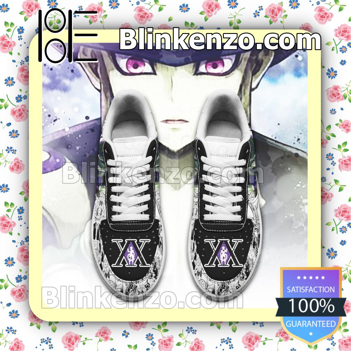 Check out Meruem Hunter X Hunter Anime Nike Air Force Sneakers