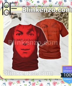 Michael Jackson Invincible Album Red Cover Custom Shirt