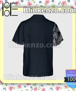 Michael Myers Holding A Knife Palm Leaves Halloween Short Sleeve Shirts a