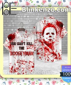 Michael Myers You Can't Kill The Boogeyman Halloween Short Sleeve Shirts