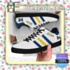 Michigan Wolverines Logo Print Low Top Shoes