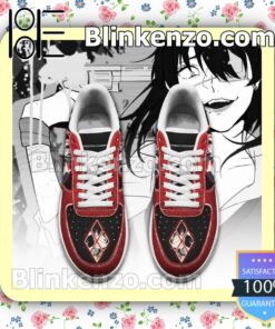 Midari Ikishima Kakegurui Anime Nike Air Force Sneakers a