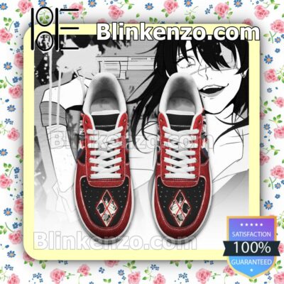 Midari Ikishima Kakegurui Anime Nike Air Force Sneakers a