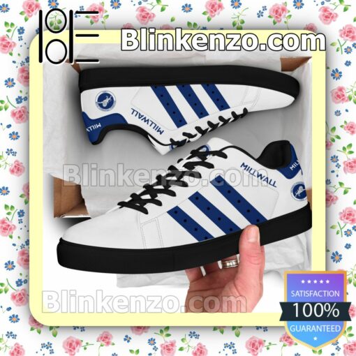 Millwall Logo Print Low Top Shoes