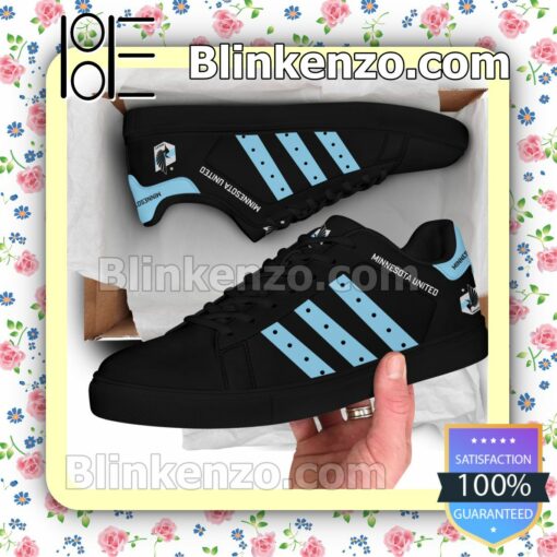 Minnesota United FC Logo Print Low Top Shoes