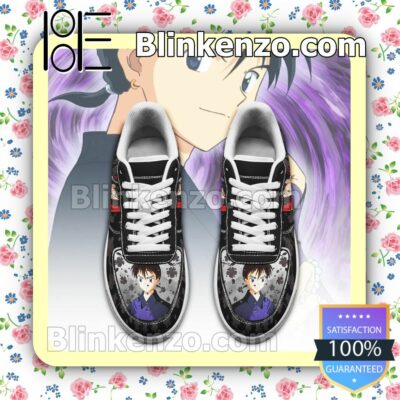 Miroku Inuyasha Anime Nike Air Force Sneakers a