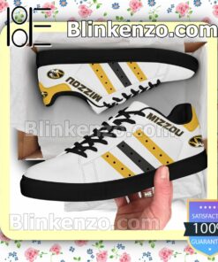 Missouri Tigers Logo Print Low Top Shoes