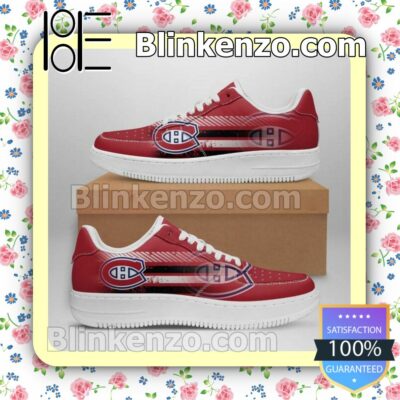 Montreal Canadiens NHL Nike Air Force Sneakers