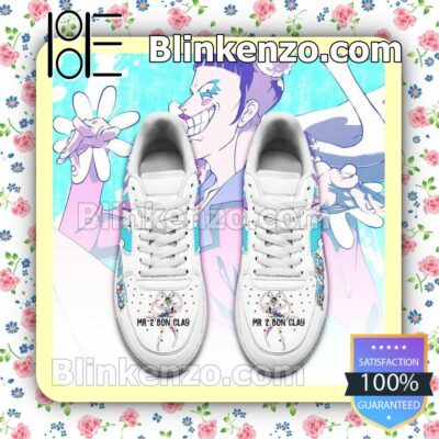 Mr 2 Bon Clay One Piece Anime Nike Air Force Sneakers a