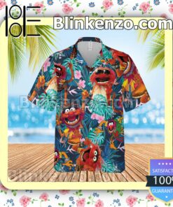 Muppet Drummer Tropical Beach Shirt
