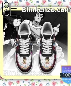 Musashi Goda Mob Pyscho 100 Anime Nike Air Force Sneakers a