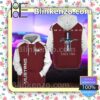 Mustang Since 1964 Wine Red And White Custom Womens Hoodie