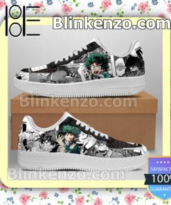 My Hero Academia Manga Mix Anime Nike Air Force Sneakers