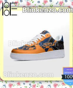 NCAA Auburn Tigers Nike Air Force Sneakers b
