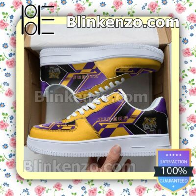 NCAA LSU Tigers Nike Air Force Sneakers