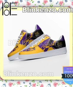 NCAA LSU Tigers Nike Air Force Sneakers a