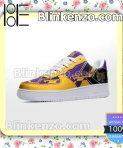 NCAA LSU Tigers Nike Air Force Sneakers b