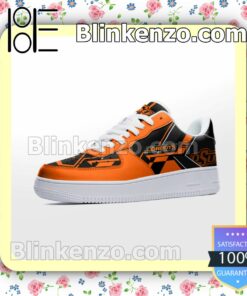 NCAA Oklahoma State Cowboys Nike Air Force Sneakers b