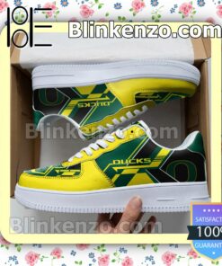 NCAA Oregon Ducks Nike Air Force Sneakers