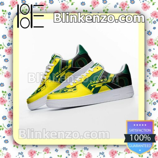 NCAA Oregon Ducks Nike Air Force Sneakers a