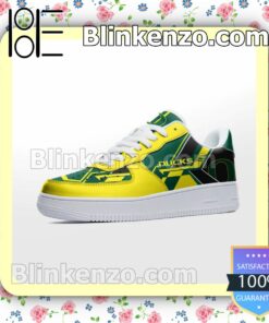 NCAA Oregon Ducks Nike Air Force Sneakers b