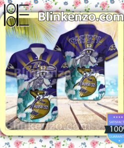 NFL Baltimore Ravens Grateful Dead Summer Beach Shirt