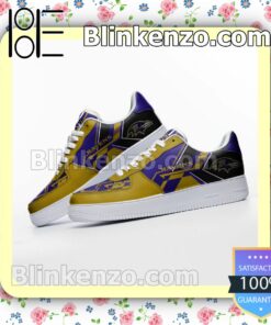 NFL Baltimore Ravens Nike Air Force Sneakers a