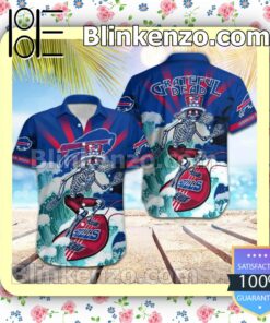 NFL Buffalo Bills Grateful Dead Summer Beach Shirt