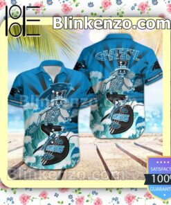 NFL Carolina Panthers Grateful Dead Summer Beach Shirt