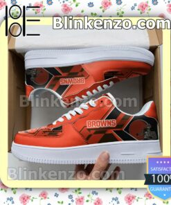 NFL Cleveland Browns Nike Air Force Sneakers