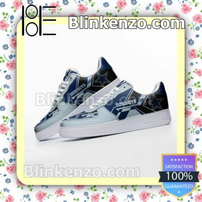 NFL Dallas Cowboys Nike Air Force Sneakers a