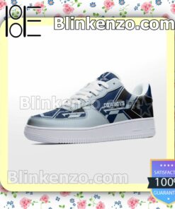 NFL Dallas Cowboys Nike Air Force Sneakers b