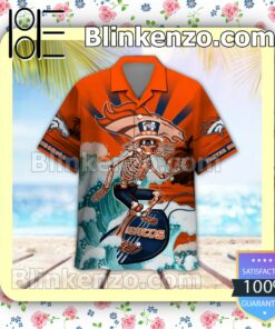 NFL Denver Broncos Grateful Dead Summer Beach Shirt a
