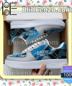 NFL Detroit Lions Nike Air Force Sneakers