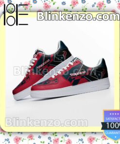 NFL Houston Texans Nike Air Force Sneakers a