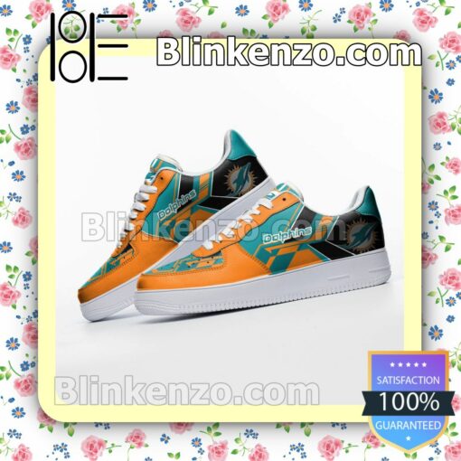 NFL Miami Dolphins Nike Air Force Sneakers a