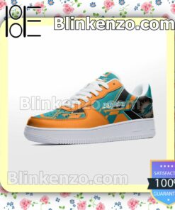 NFL Miami Dolphins Nike Air Force Sneakers b