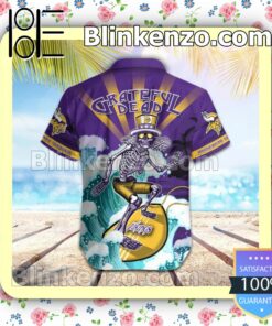 NFL Minnesota Vikings Grateful Dead Summer Beach Shirt b