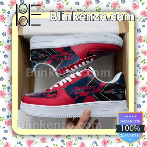 NFL New England Patriots Nike Air Force Sneakers