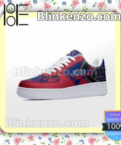 NFL New York Giants Nike Air Force Sneakers b